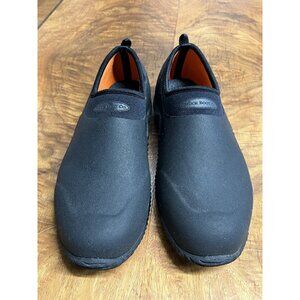 Muck Men’s 11 Short Boots Muckster Low Slip-on Waterproof Shoes Black Women’s 13